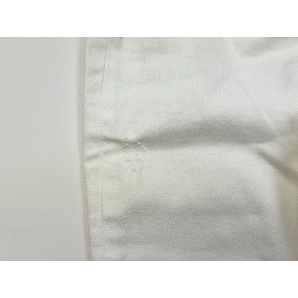 Spanx 20229 Distressed Skinny Jean Women M Tummy Control Stretch High Rise White - Picture 14 of 16